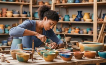 how to glaze pottery without a kiln